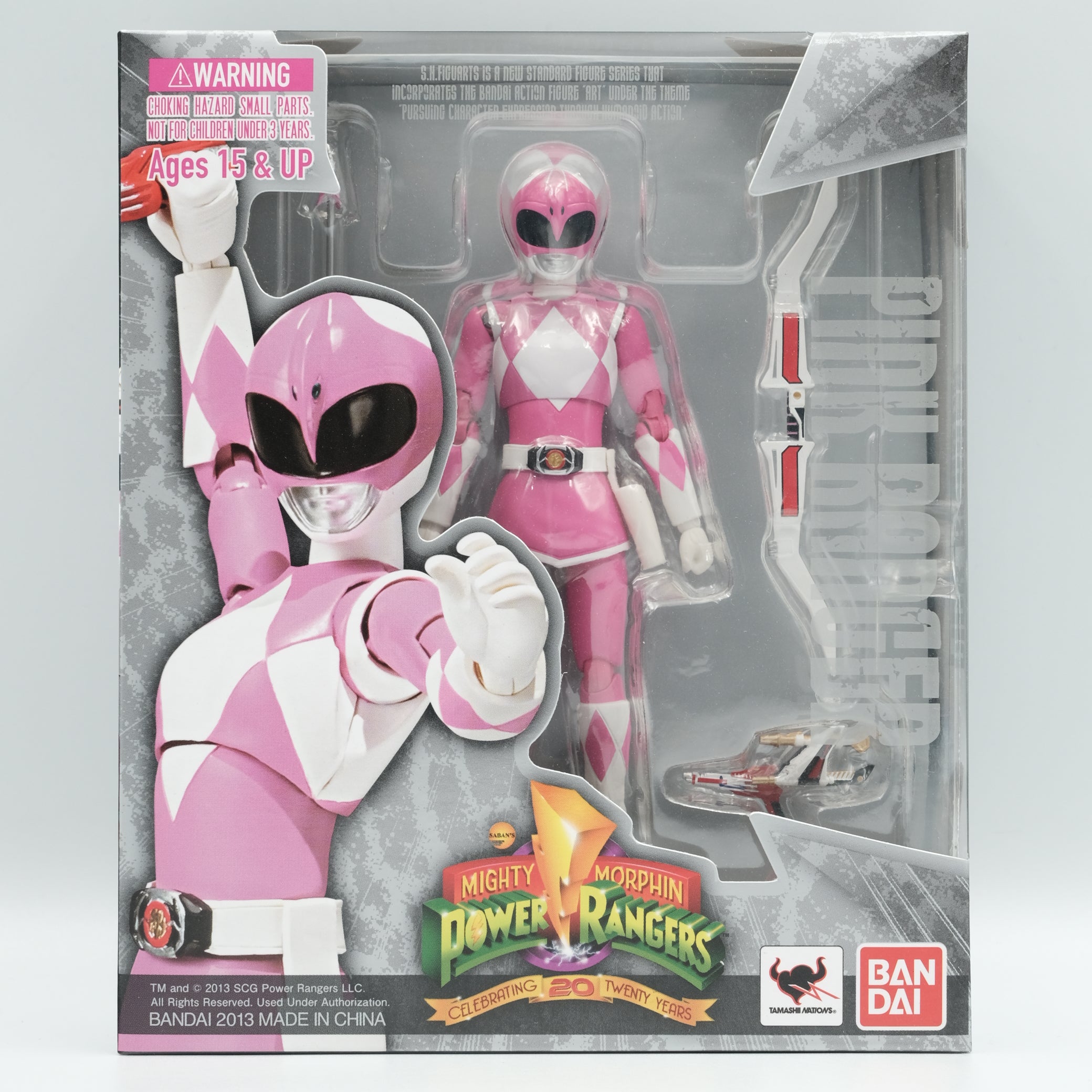 Power Ranger Pink Ranger Might Morpin Bandai Mighty Morphin Power Rangers - Pink Ranger (2013)
